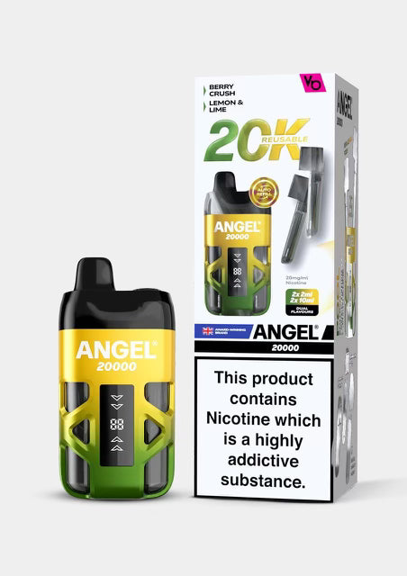 Angel 20,000 Prefilled Pods – Dual Flavour Pod Kit 2 in 1