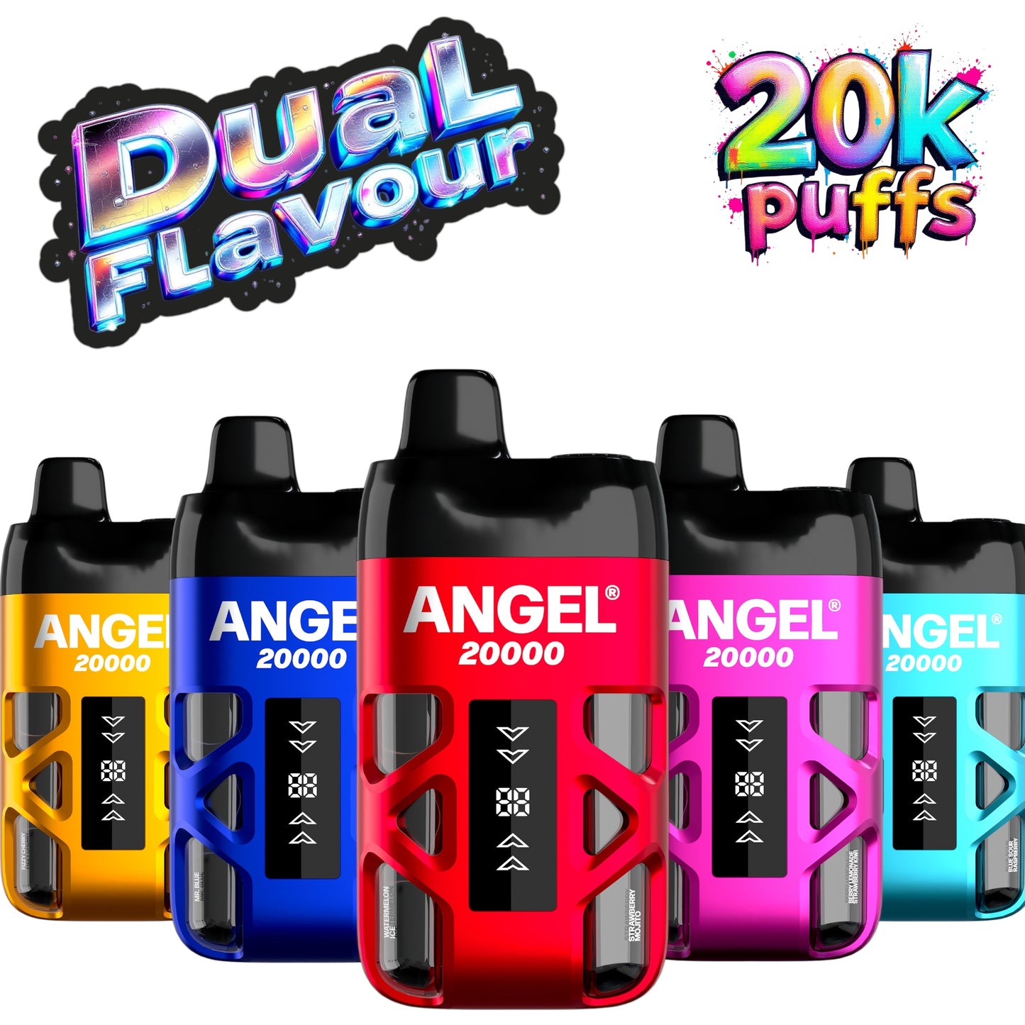Angel 20,000 Dual Flavour Pod Kit 2-in-1