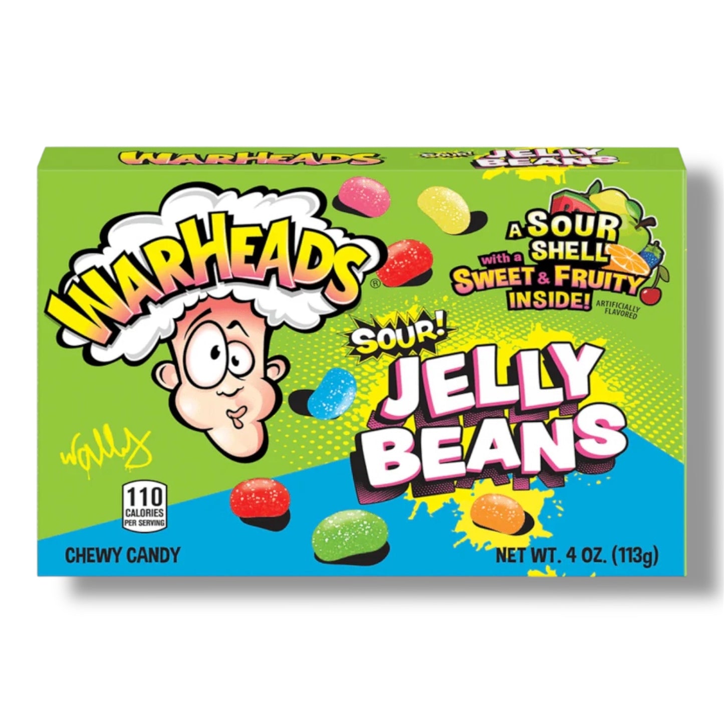 Warheads Sour Jelly Beans - 3.5oz (99g)