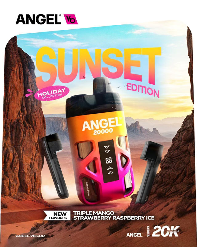Angel 20,000 Prefilled Pods – Dual Flavour Pod Kit 2 in 1