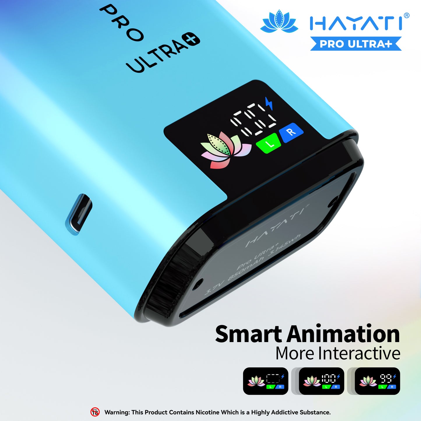 Hayati Pro Ultra Plus + 25,000 Puffs