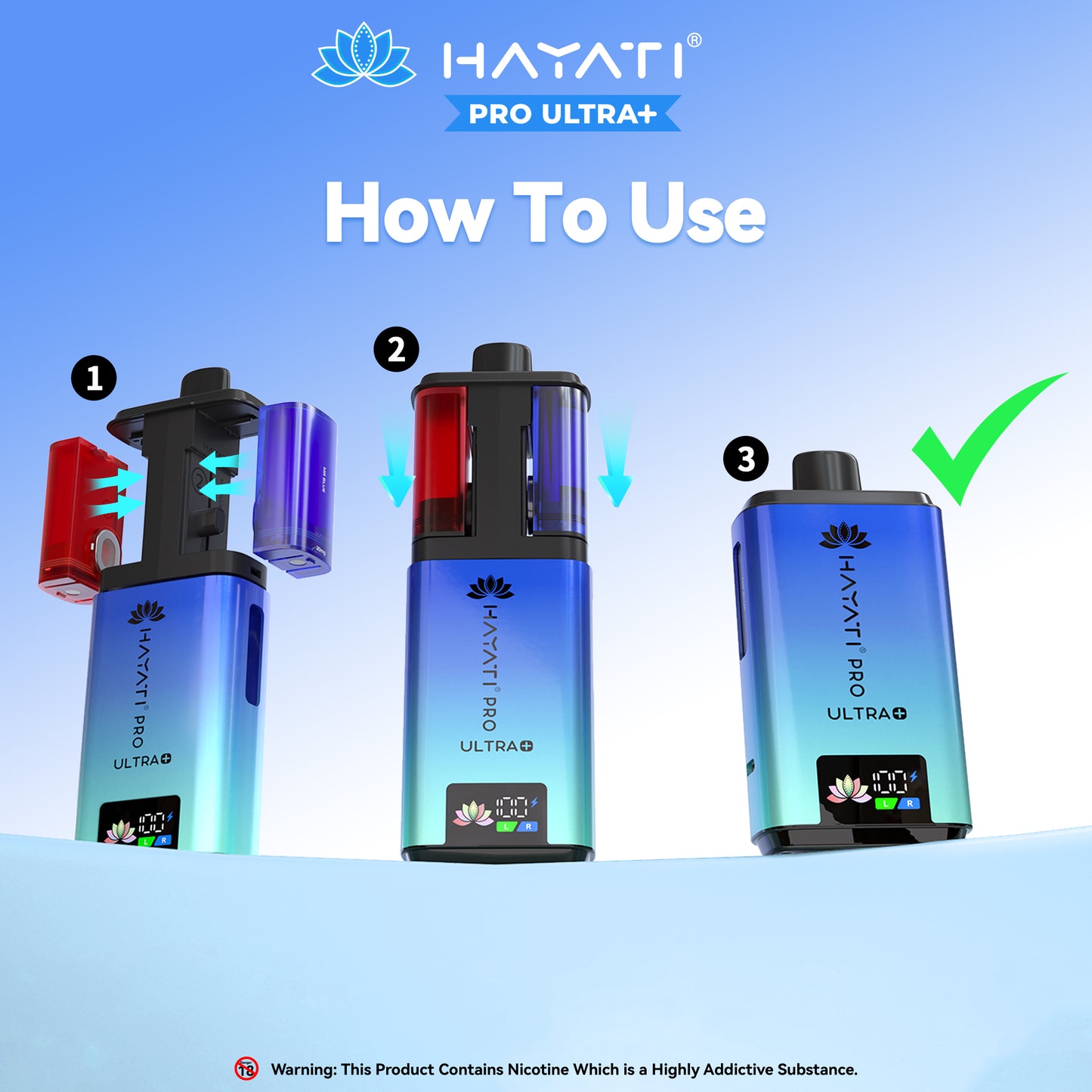 Hayati Pro Ultra Plus + 25,000 Puffs