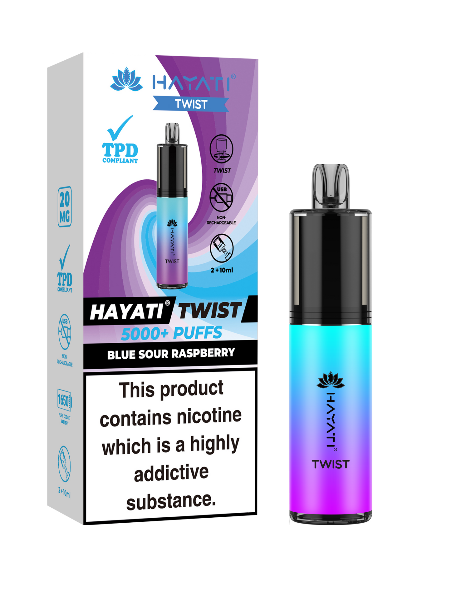 Hayati Twist 5000 Sorted Box Of 5