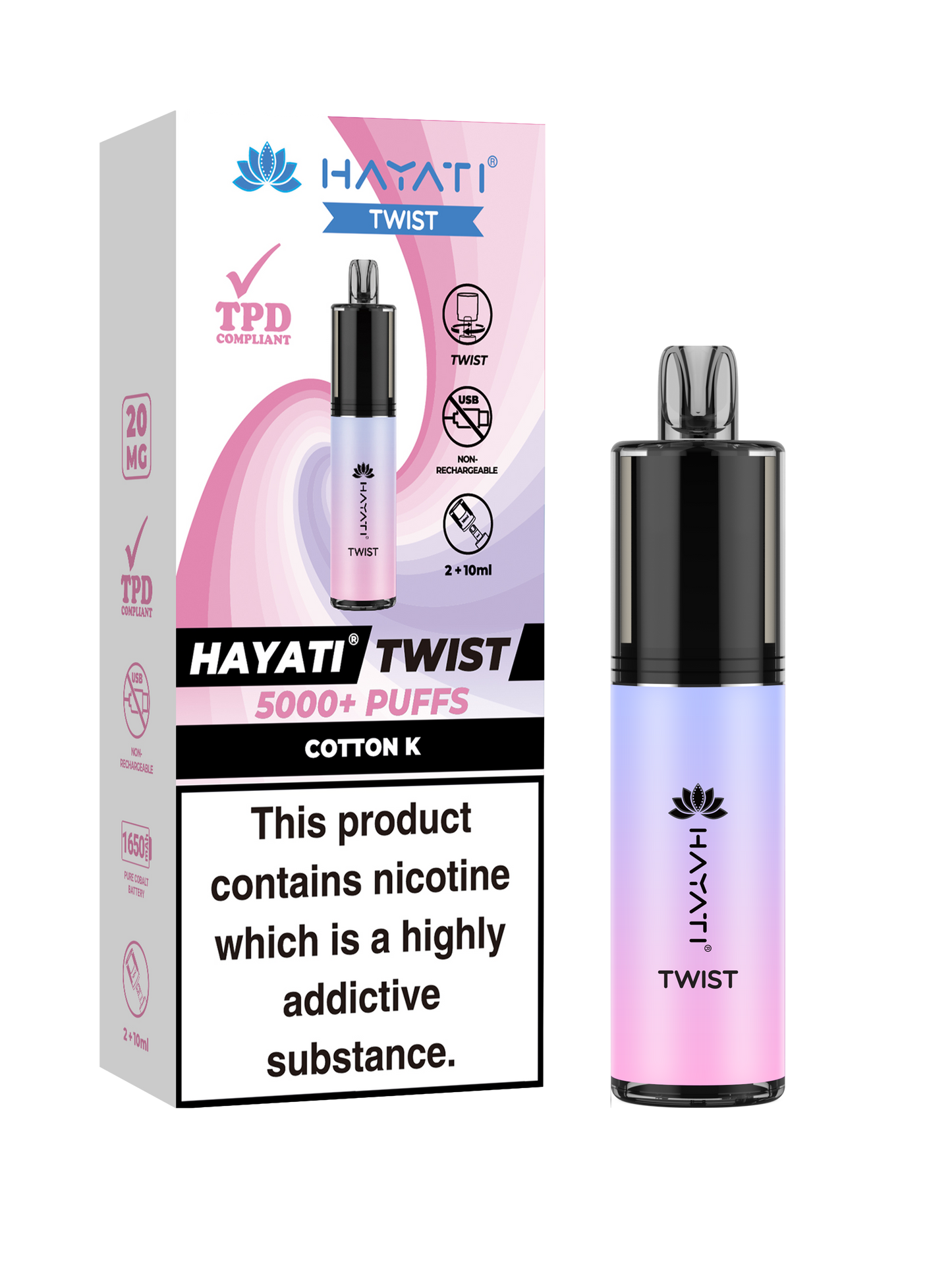 Hayati Twist 5000 Sorted Box Of 5