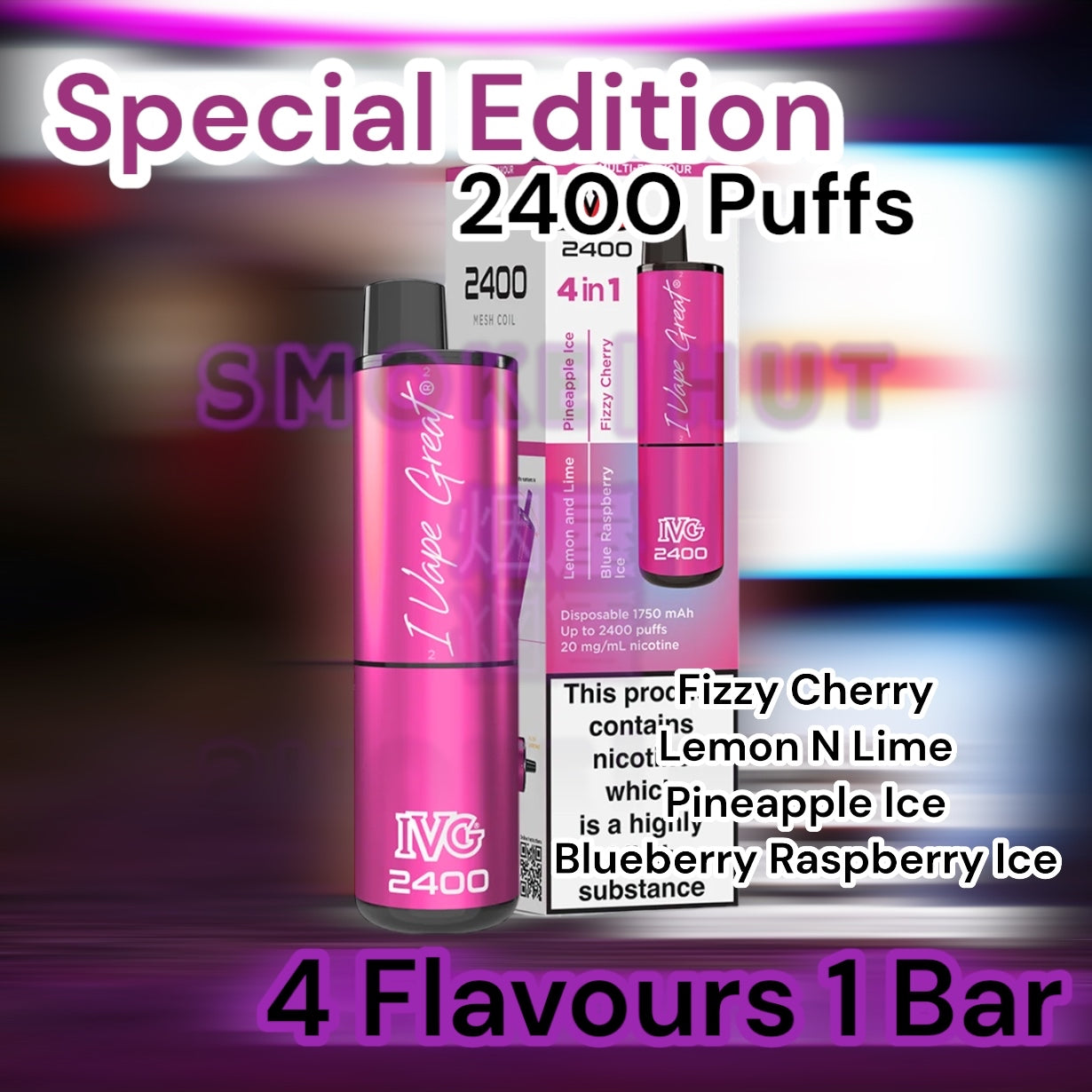 IVG 2400 Special Edition Multi Flavour