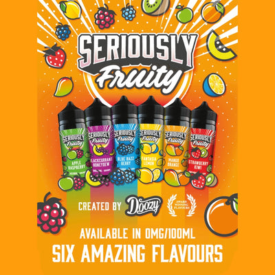 Seriously Fruity Shortfill 0mg/100ml by Doozy