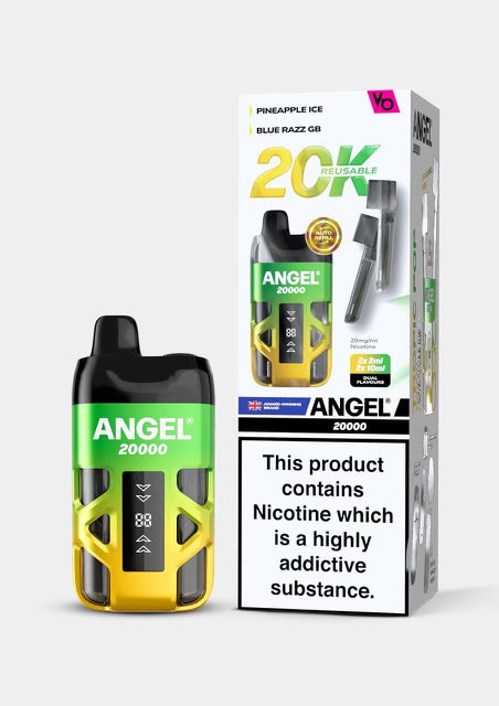Angel 20,000 Dual Flavour Mixed Box Of 5
