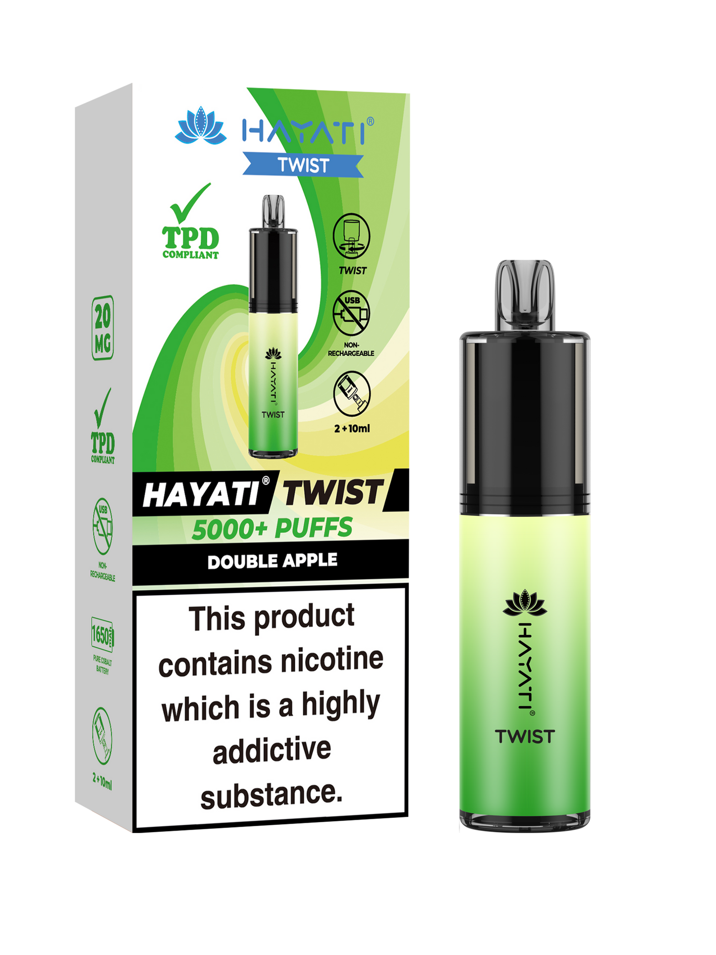 Hayati Twist 5000 Sorted Box Of 5