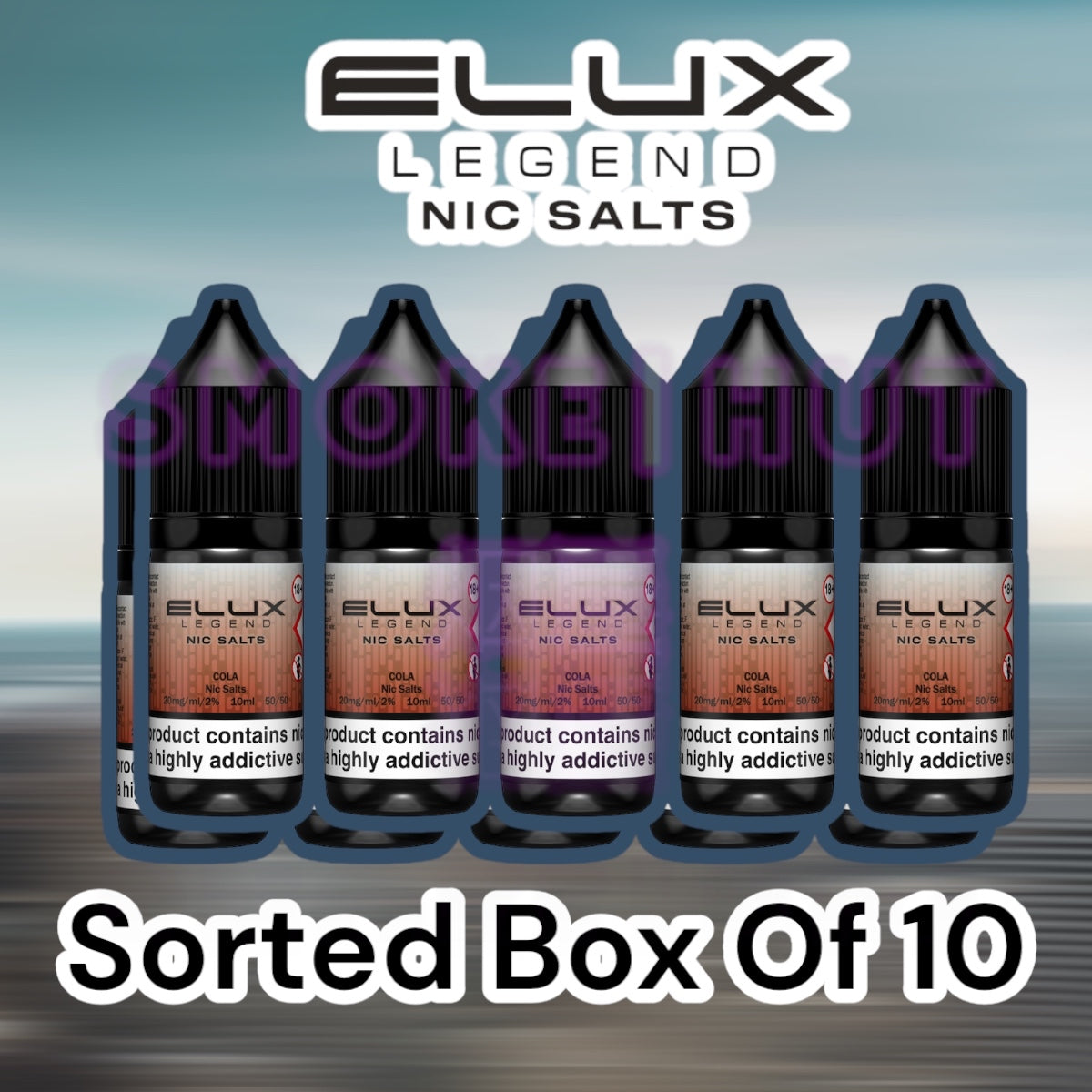 Elux Legend Nic Salt Sorted Box Of 10