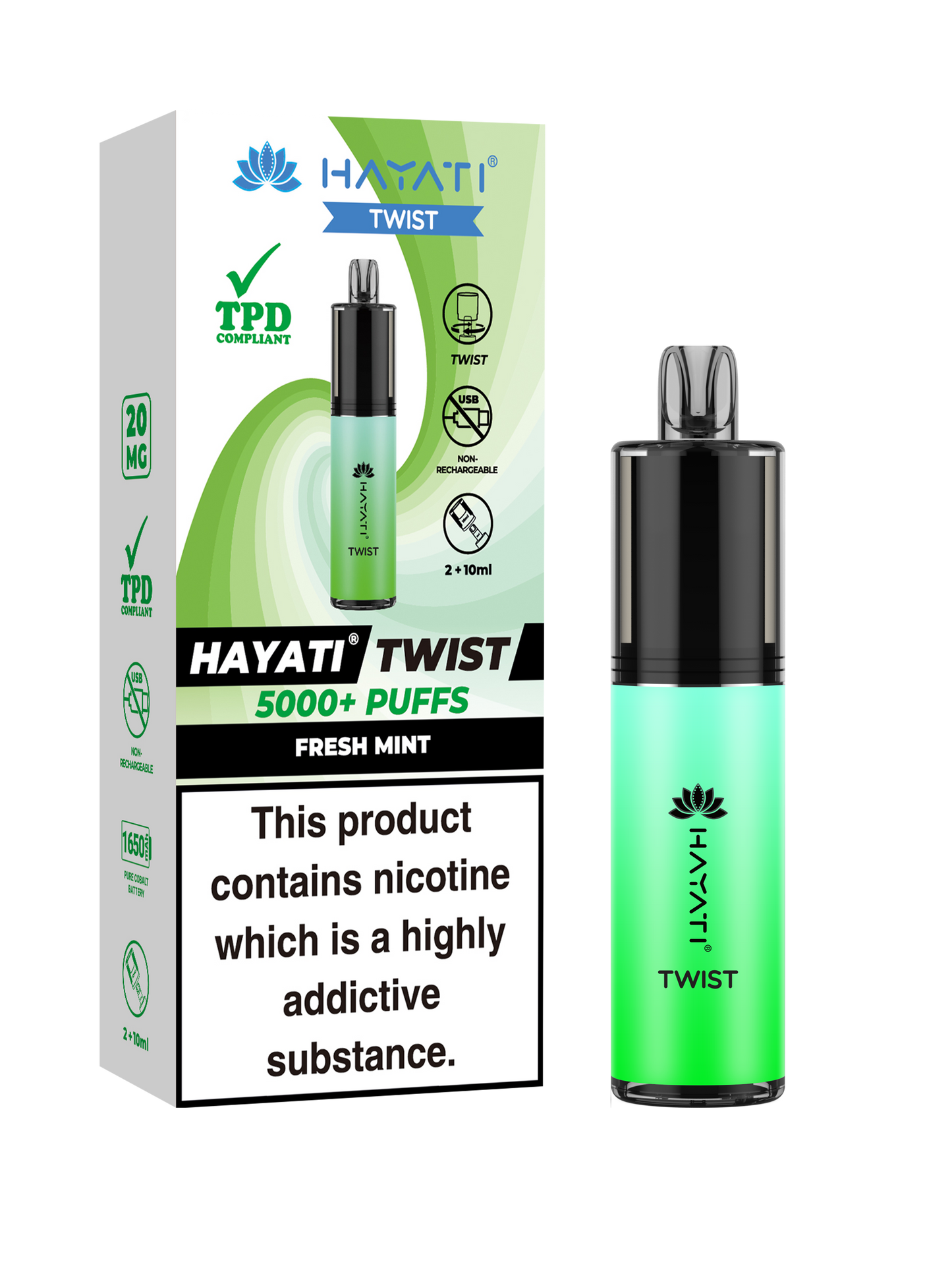 Hayati Twist 5000 Sorted Box Of 5