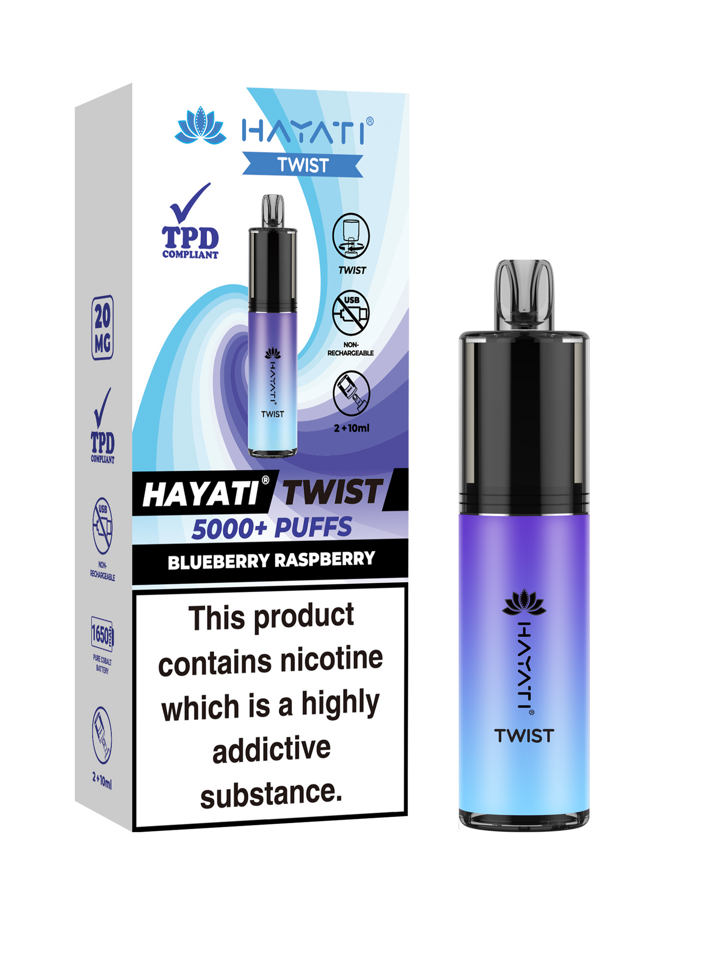 Hayati Twist 5000 Sorted Box Of 5