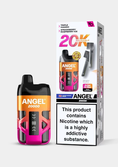Angel 20,000 Dual Flavour Mixed Box Of 5