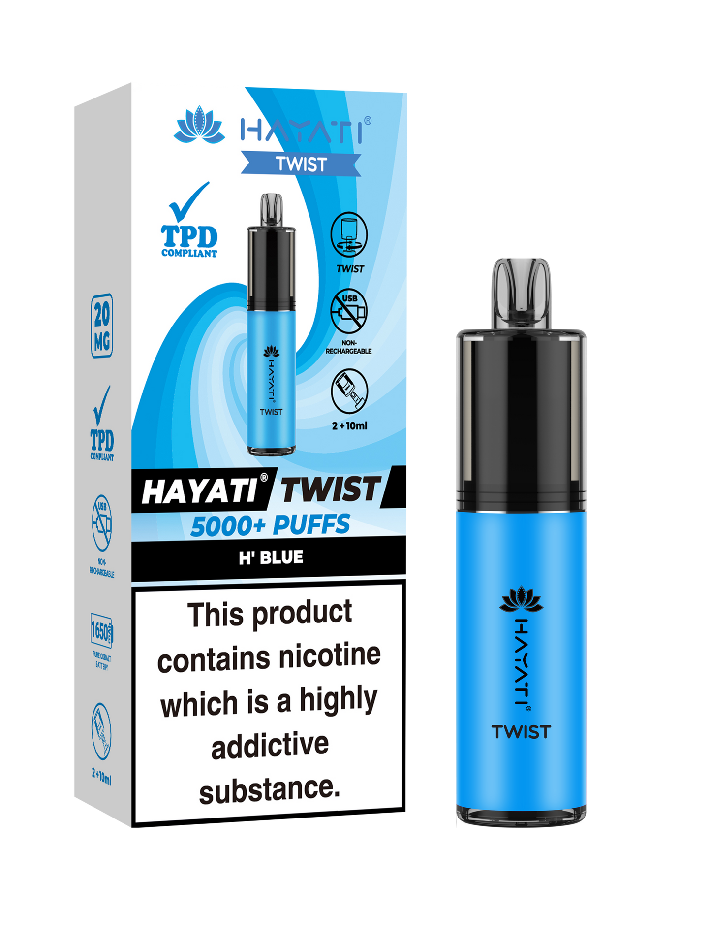 Hayati Twist 5000 Sorted Box Of 5