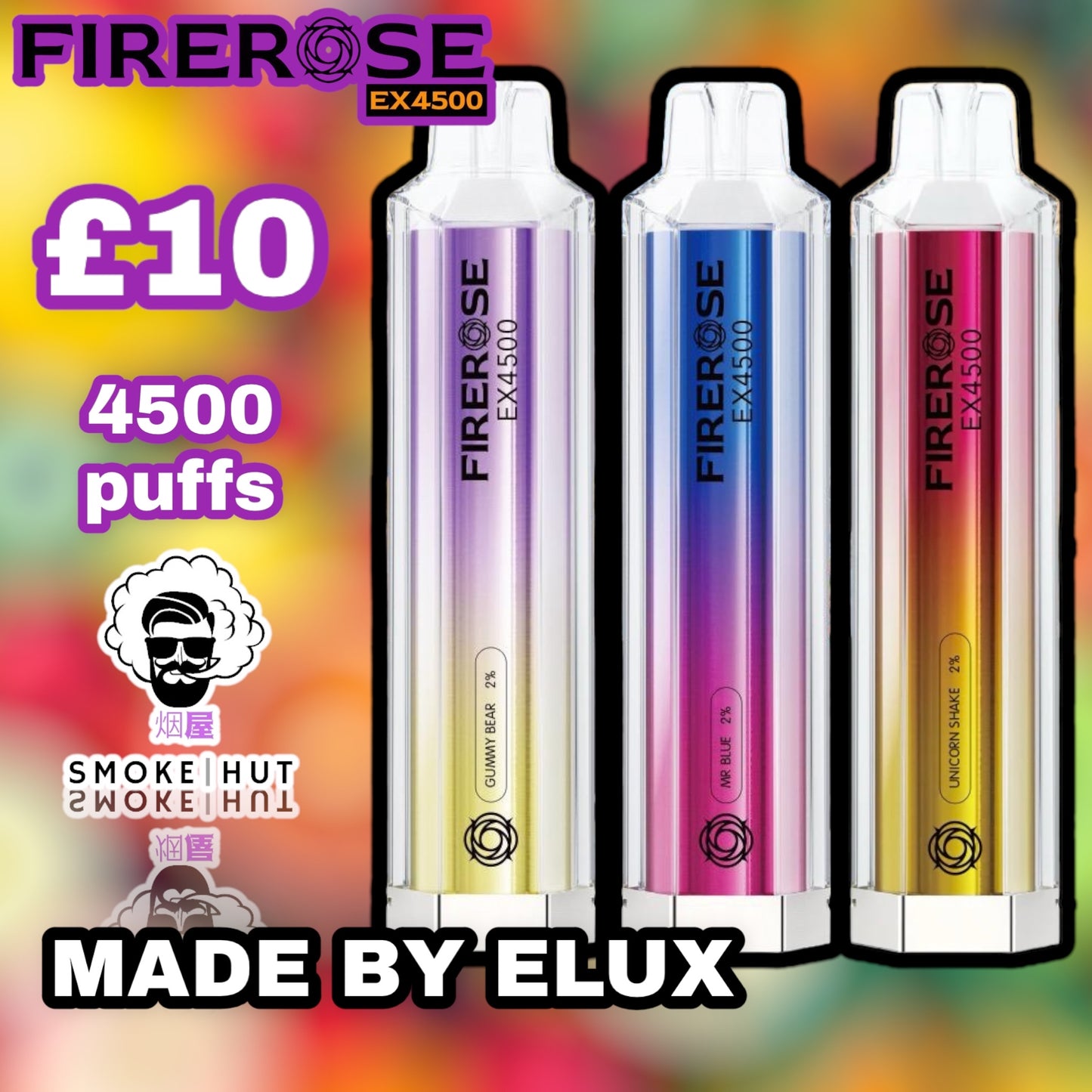 FIREROSE 4500 MADE BY ELUX