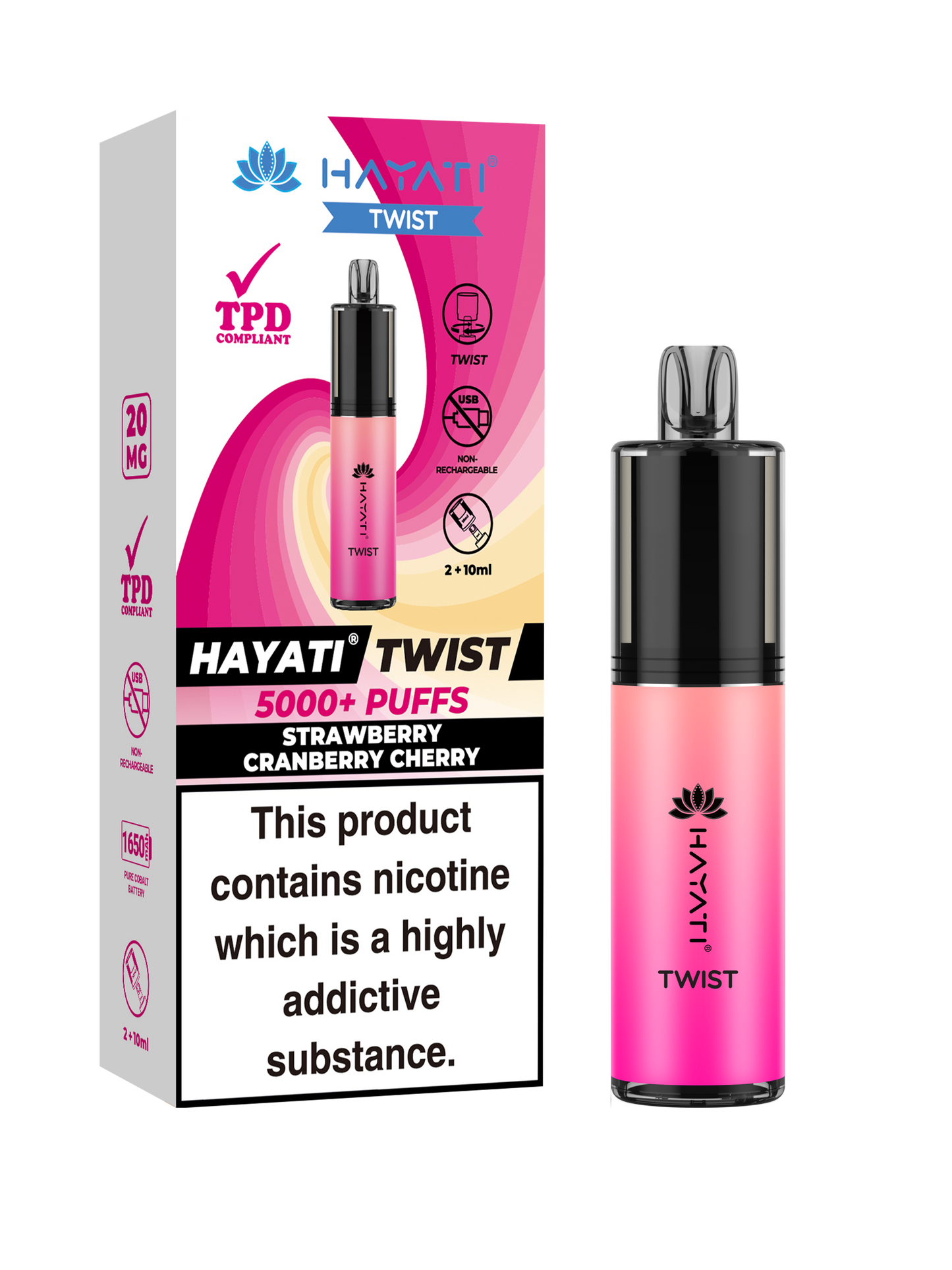 Hayati Twist 5000 Sorted Box Of 5