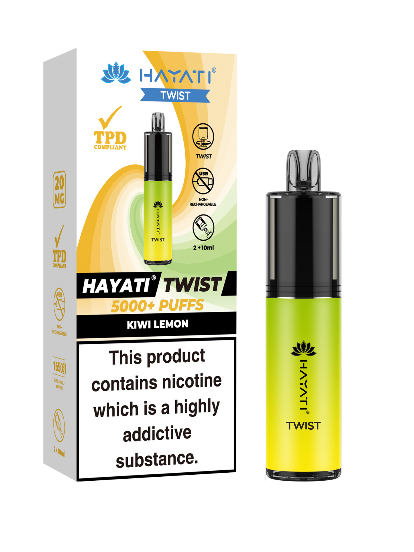 Hayati Twist 5000 Sorted Box Of 5