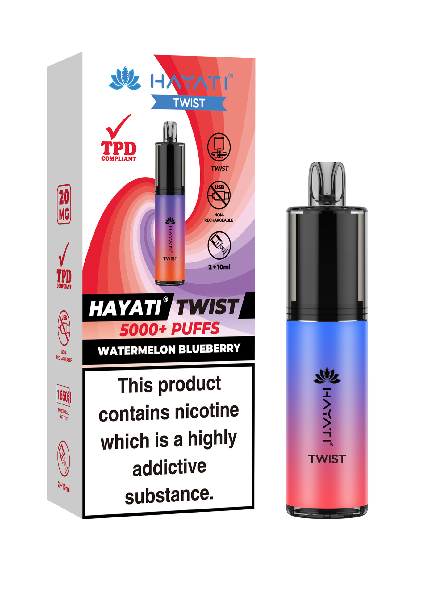 Hayati Twist 5000 Sorted Box Of 5