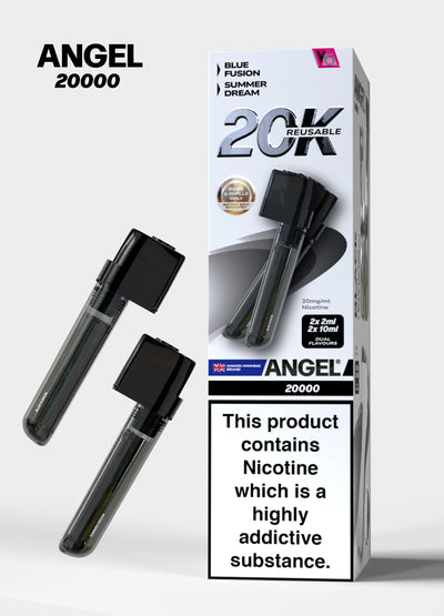 Angel 20,000 Prefilled Pods – Dual Flavour, Long-Lasting Vaping Experience