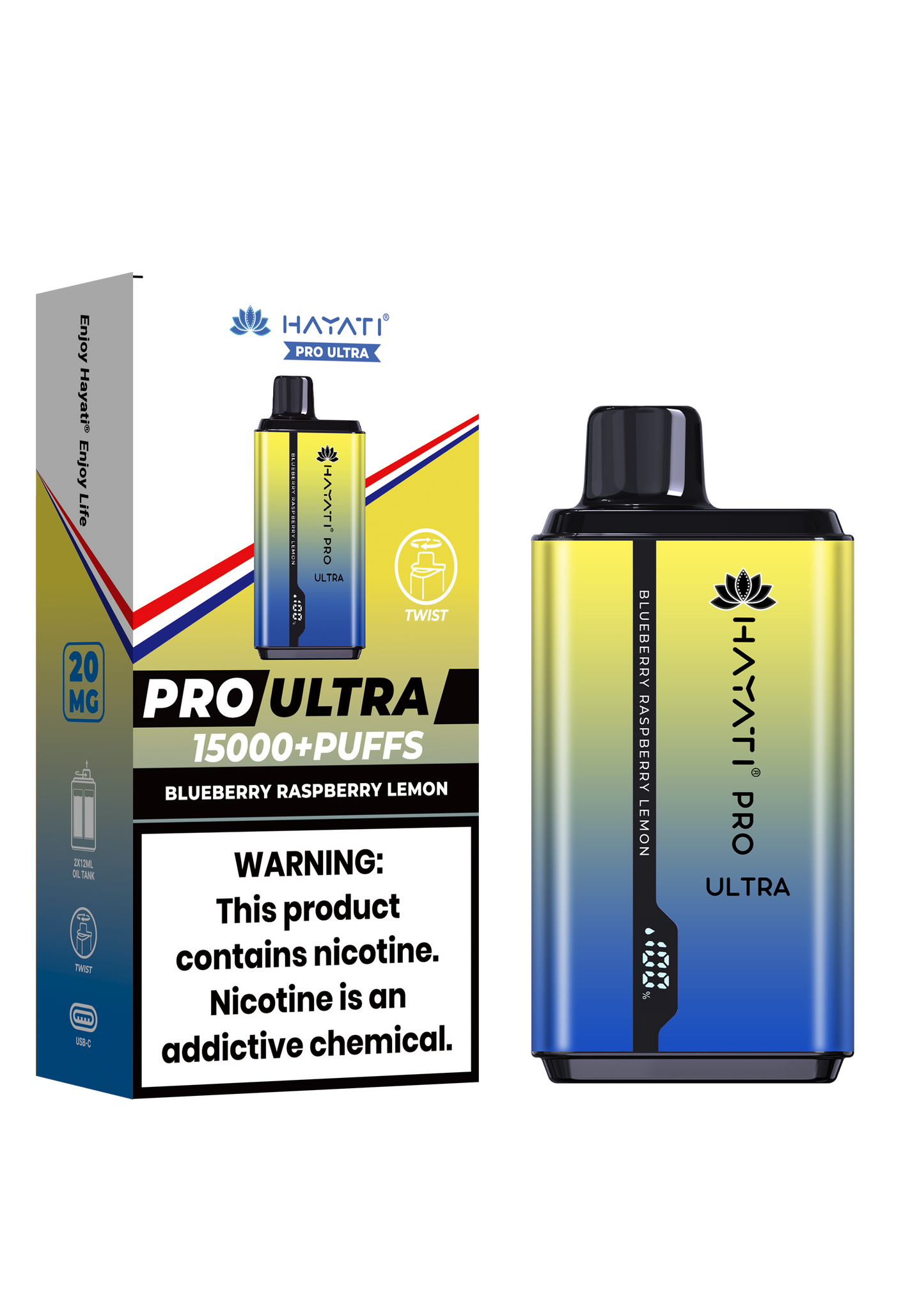 Hayati Pro Ultra 15,000 Sorted box of 10