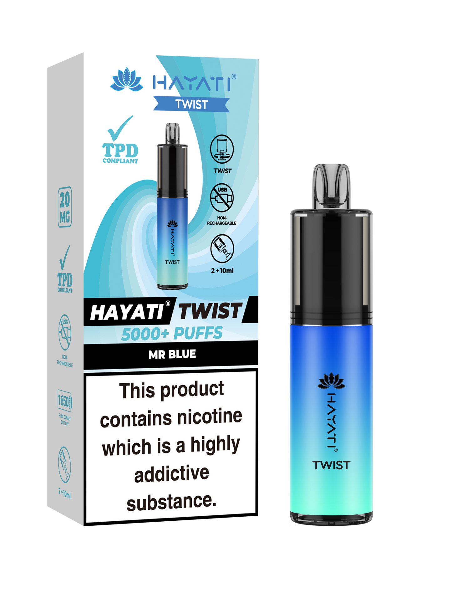 Hayati Twist 5000 Sorted Box Of 5