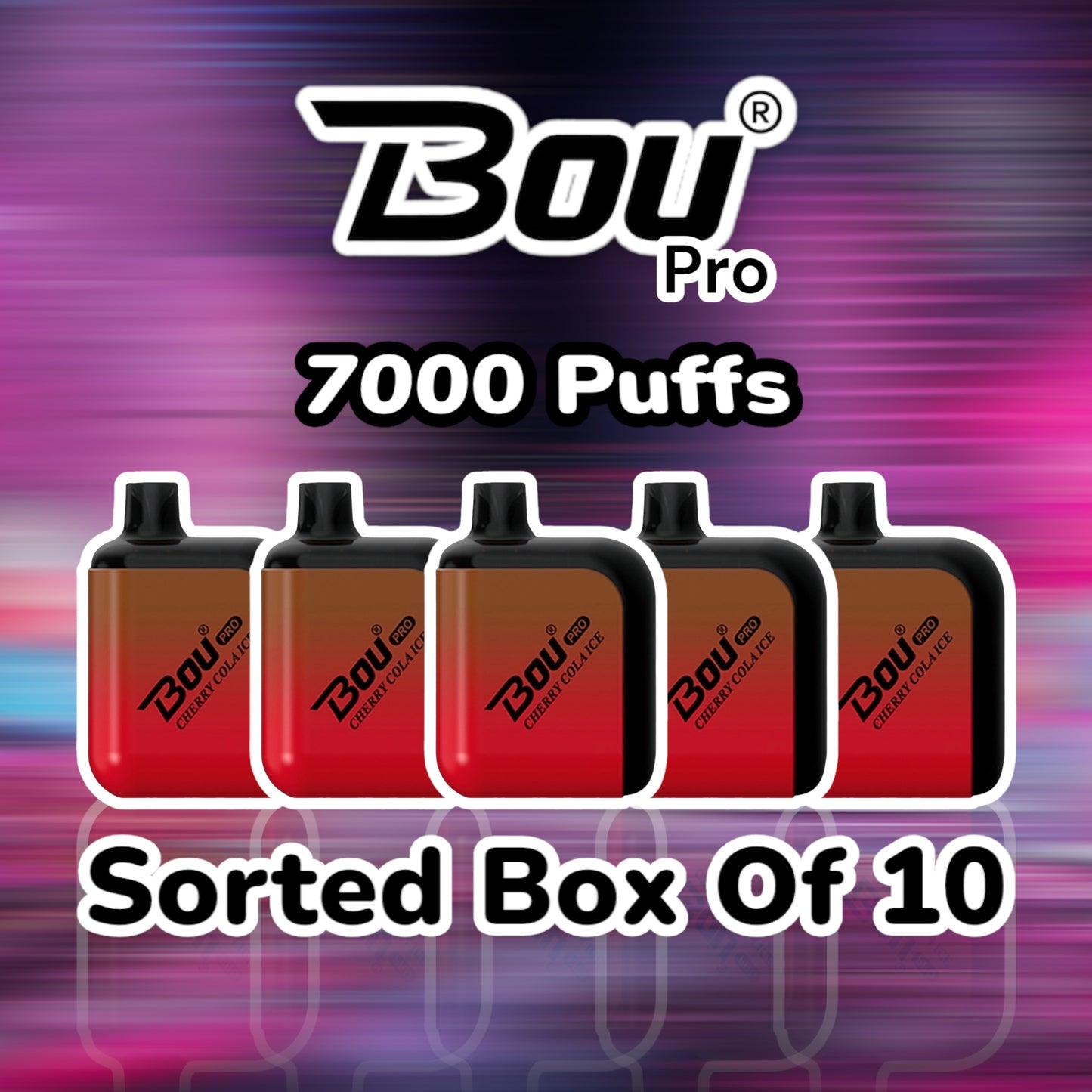 BOU Pro 7000 Sorted Box Of 10