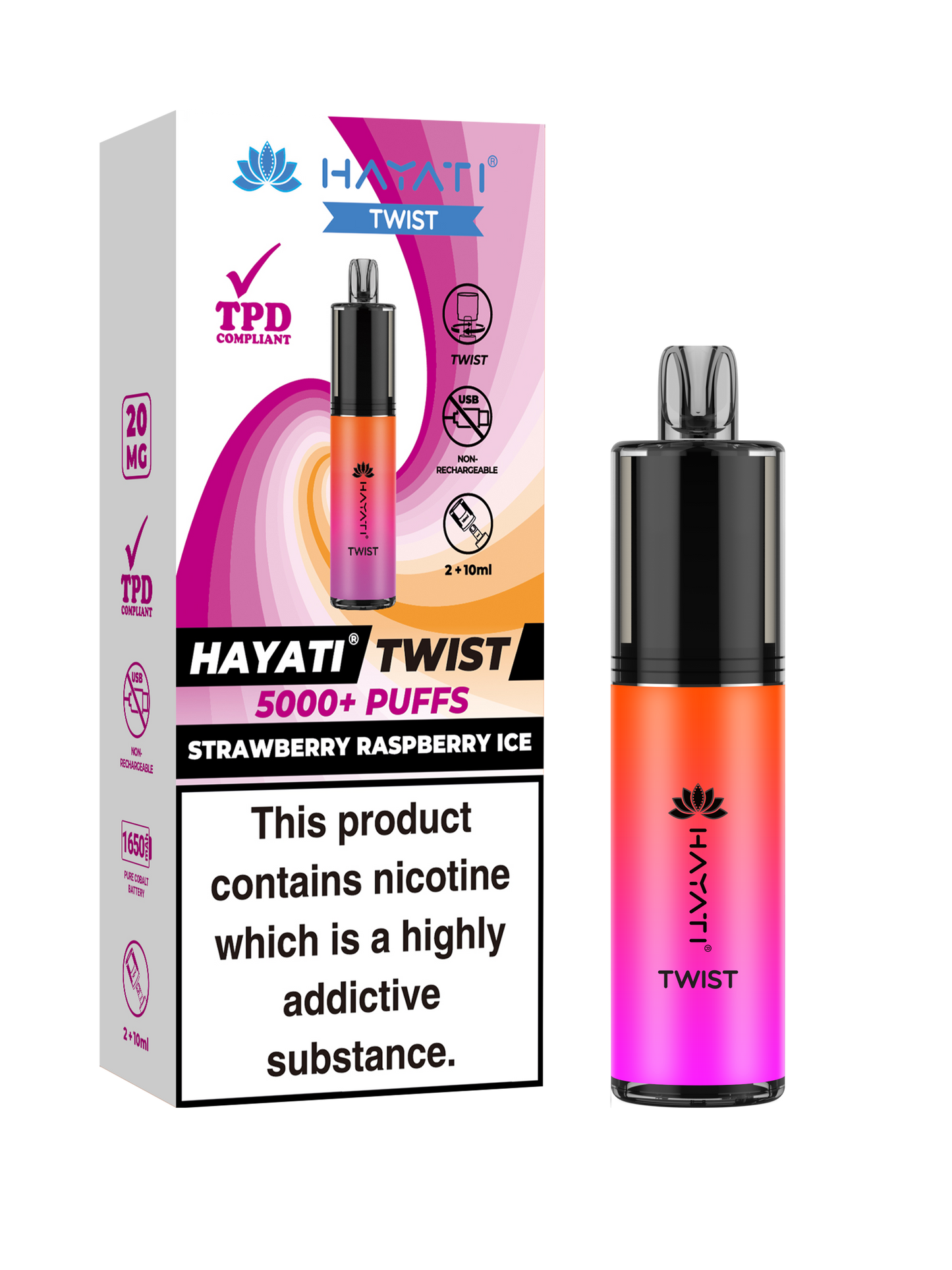 Hayati Twist 5000 Sorted Box Of 5