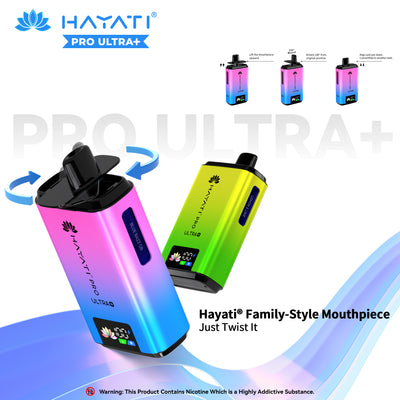 Hayati Pro Ultra Plus + 25,000 Puffs