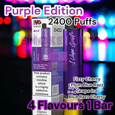 IVG 2400 Purple Edition Multi Flavour