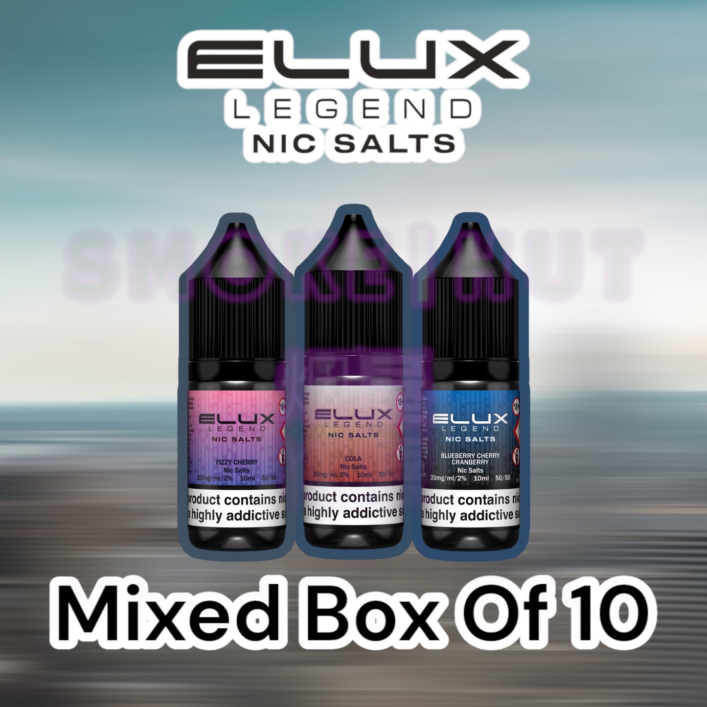 Elux Legend Nic Salt Mixed Box Of 10