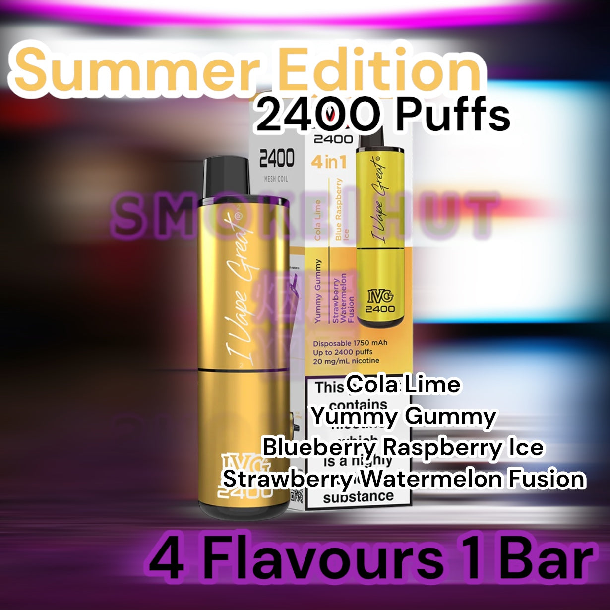 IVG 2400 Summer Edition Multi Flavour