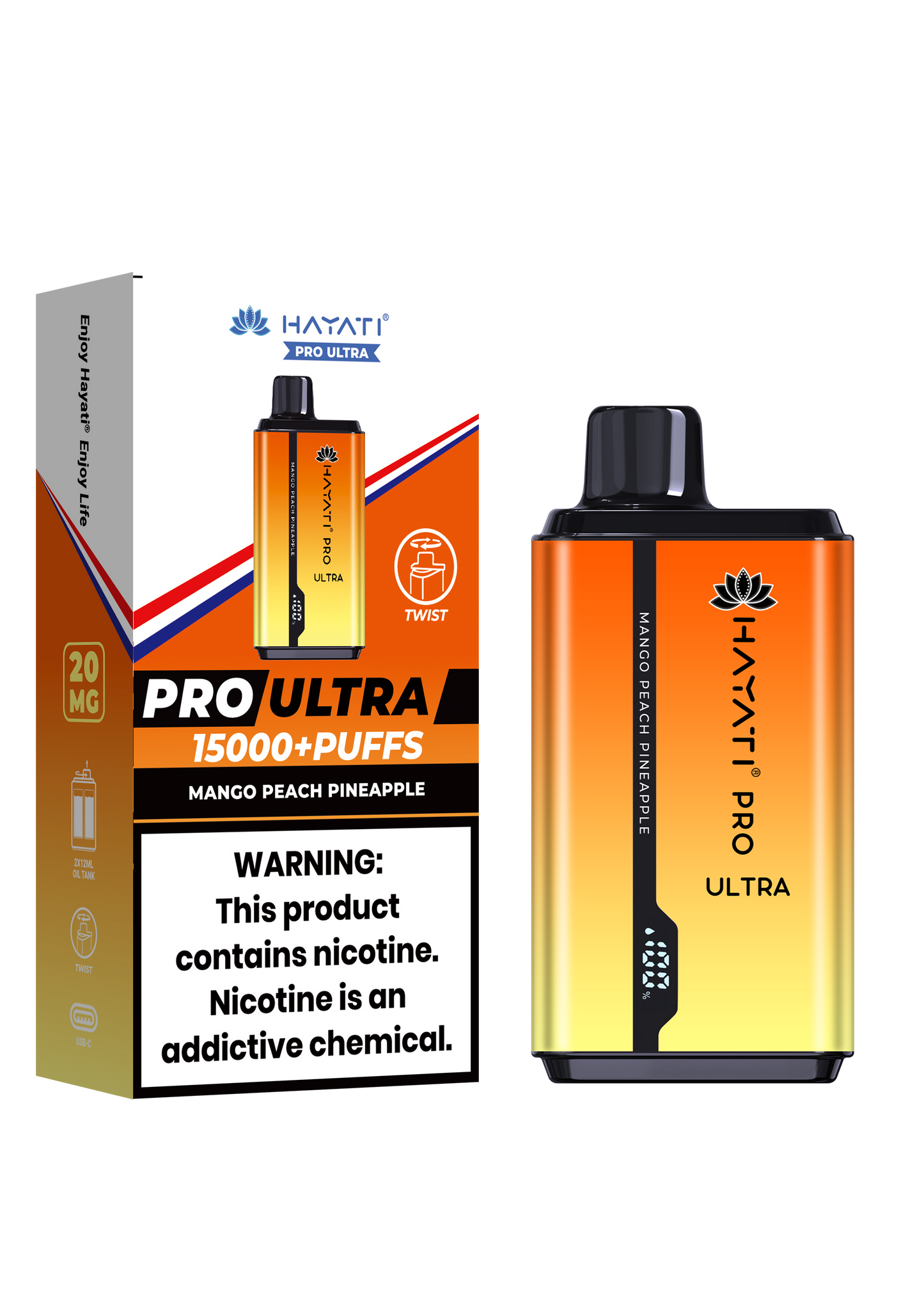 Hayati Pro Ultra 15,000 Sorted box of 10