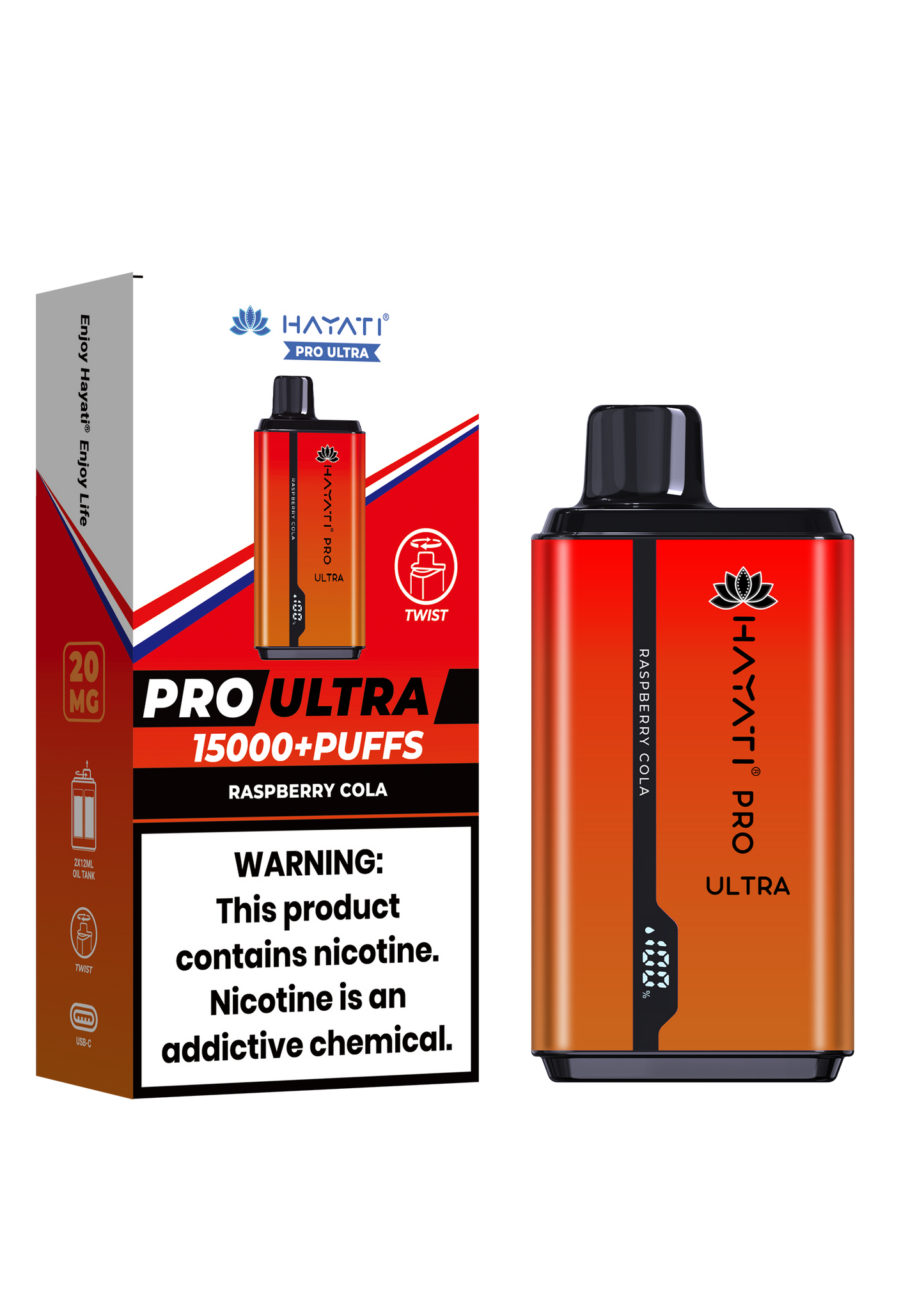 Hayati Pro Ultra 15,000 Sorted box of 10