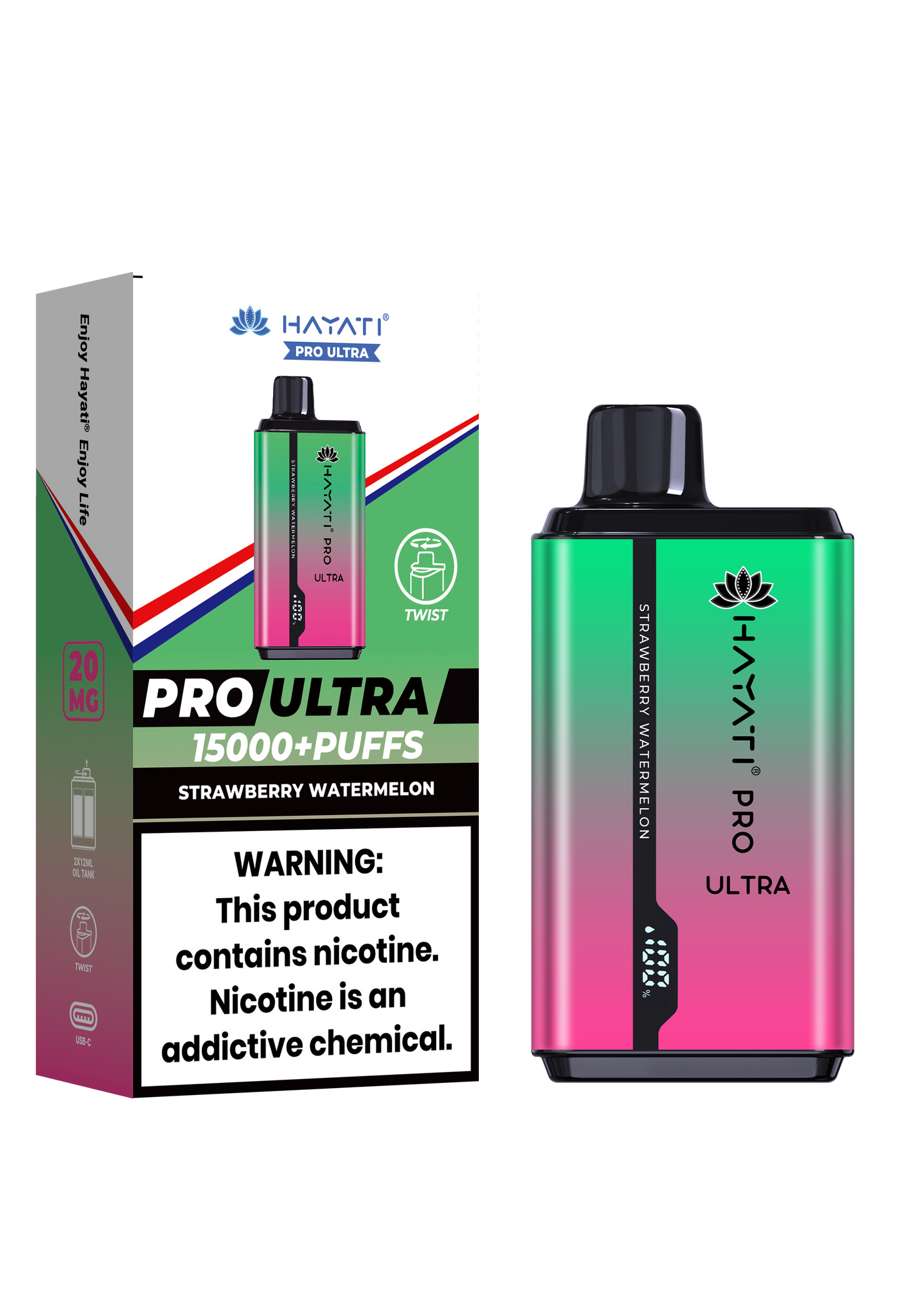 Hayati Pro Ultra 15,000 Sorted box of 10